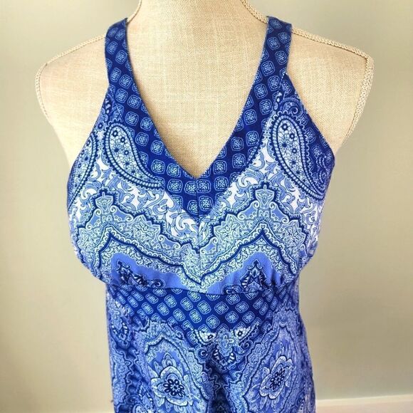 ZX OUTDOOR LIFESTYLE CELESTE RACER BACK WOMEN'S DRESS BOHO SLEEVELESS SIZE SMALL - Picture 4 of 6